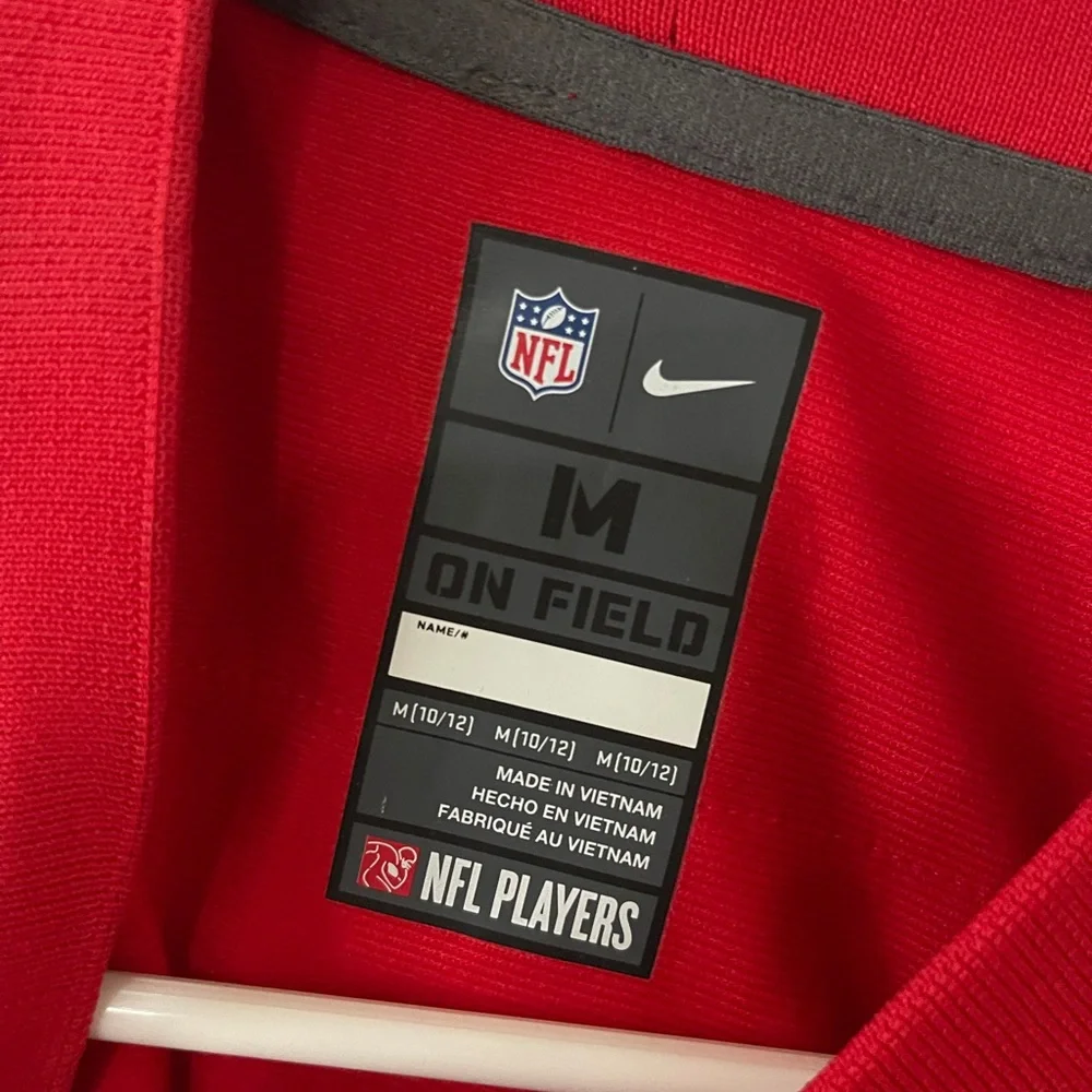 Nike Blue and Red - Bills - Jersey - Diggs - 14 - Youth Medium